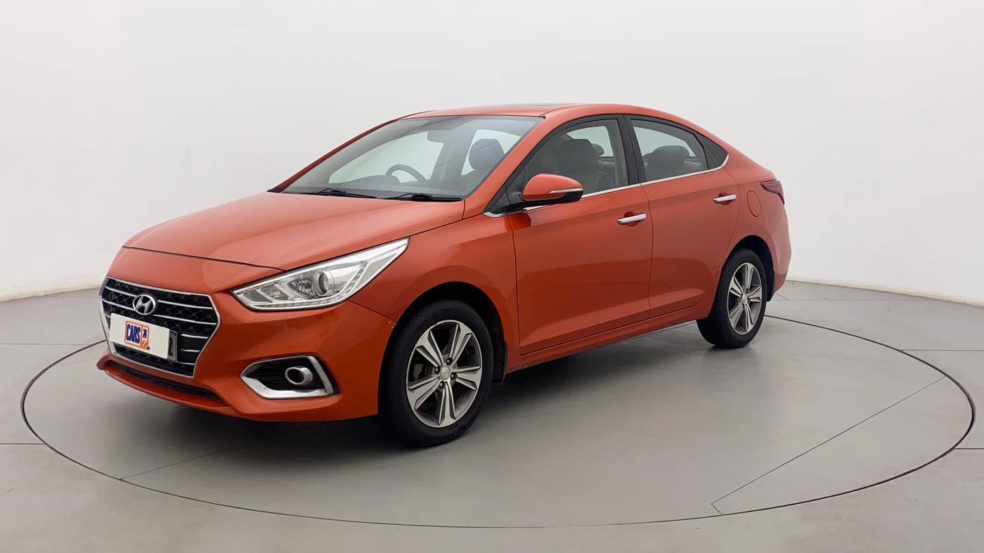 2017 Hyundai Verna 1.6 SX (O) CRDI MT, Diesel, Manual, 66,759 km, Left Front Diagonal