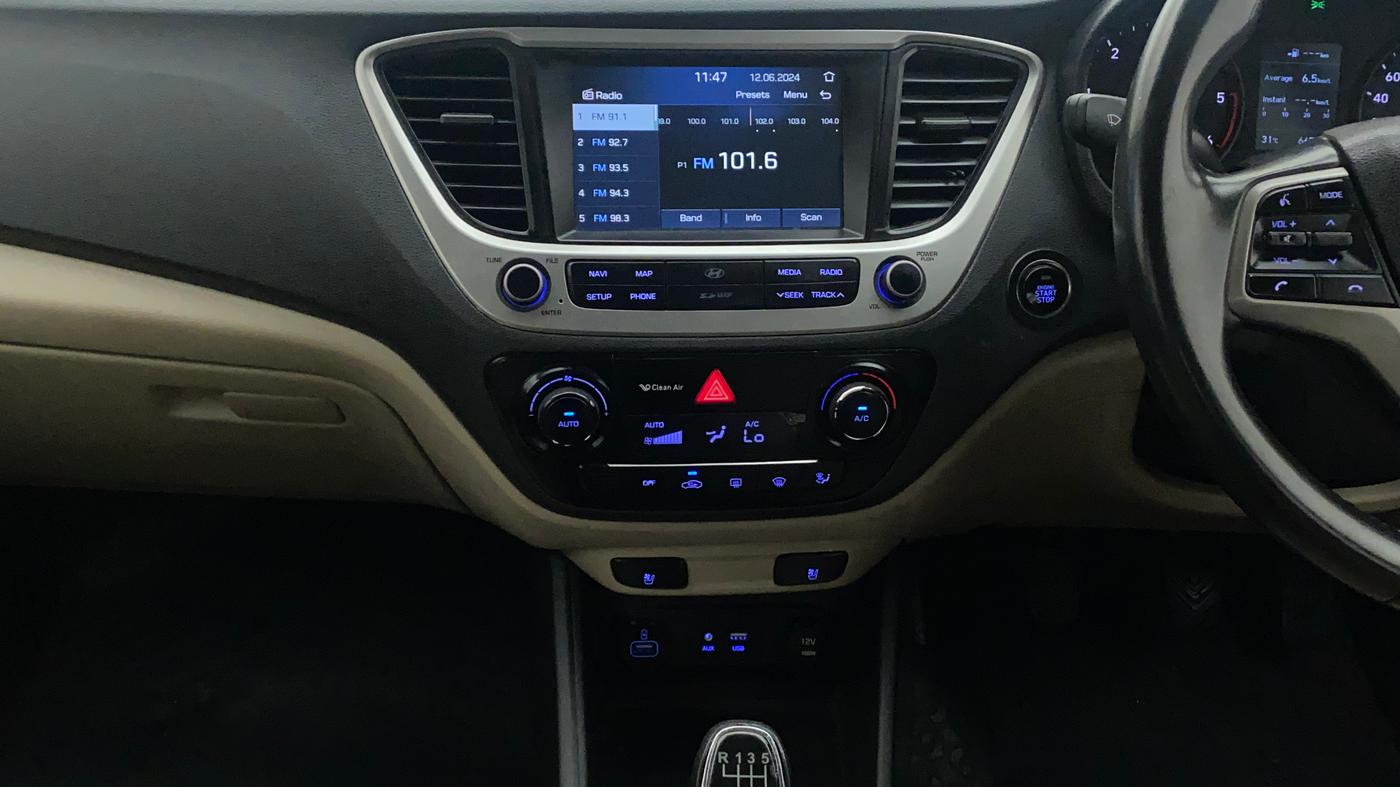 2017 Hyundai Verna 1.6 SX (O) CRDI MT, Diesel, Manual, 66,759 km, Air Conditioner