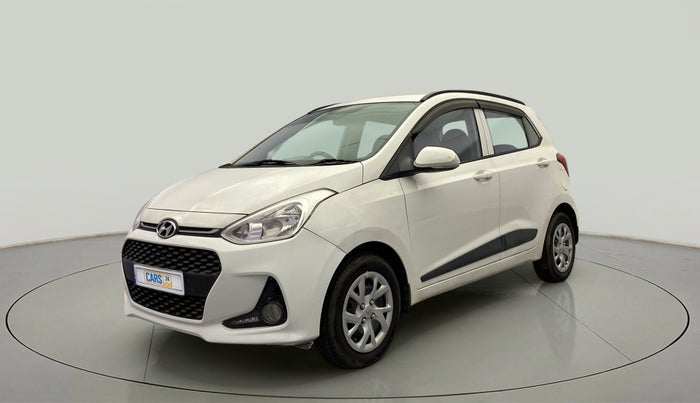 2017 Hyundai Grand i10 SPORTZ (O) 1.2 KAPPA VTVT, Petrol, Manual, 92,724 km, Left Front Diagonal