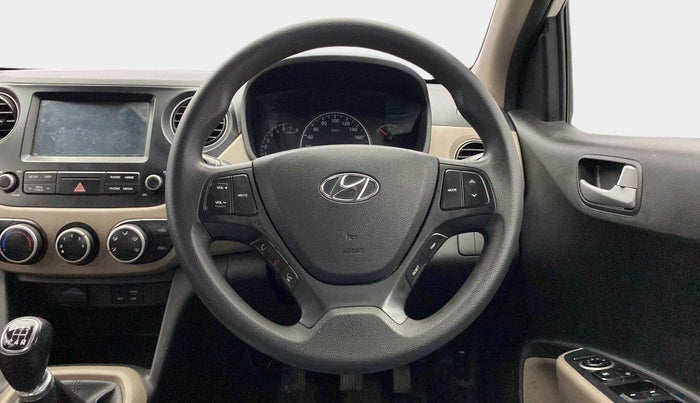 2017 Hyundai Grand i10 SPORTZ (O) 1.2 KAPPA VTVT, Petrol, Manual, 92,724 km, Steering Wheel Close Up