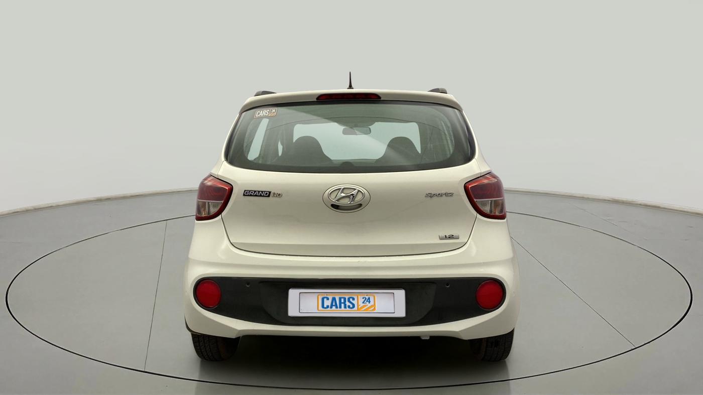 2017 Hyundai Grand i10 SPORTZ (O) 1.2 KAPPA VTVT, Petrol, Manual, 92,724 km, Back/Rear