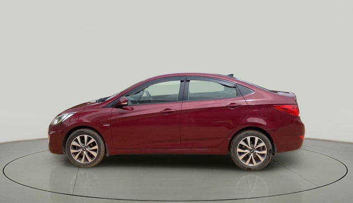 2015 Hyundai Verna FLUIDIC 1.6 CRDI SX AT, Diesel, Automatic, 92,617 km, Left Side