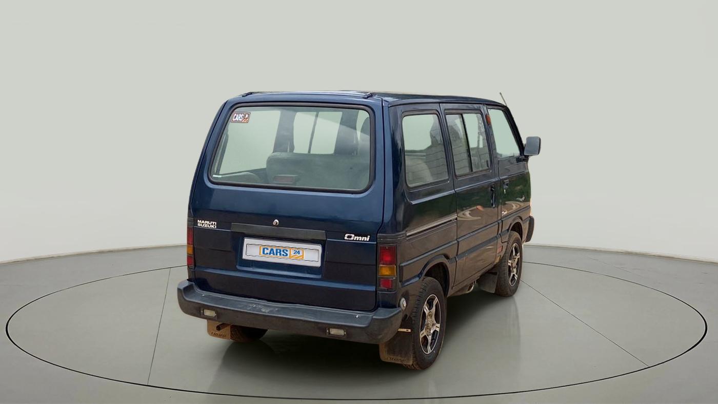 2012 Maruti Omni 5 STR, CNG, Manual, 37,089 km, Right Back Diagonal