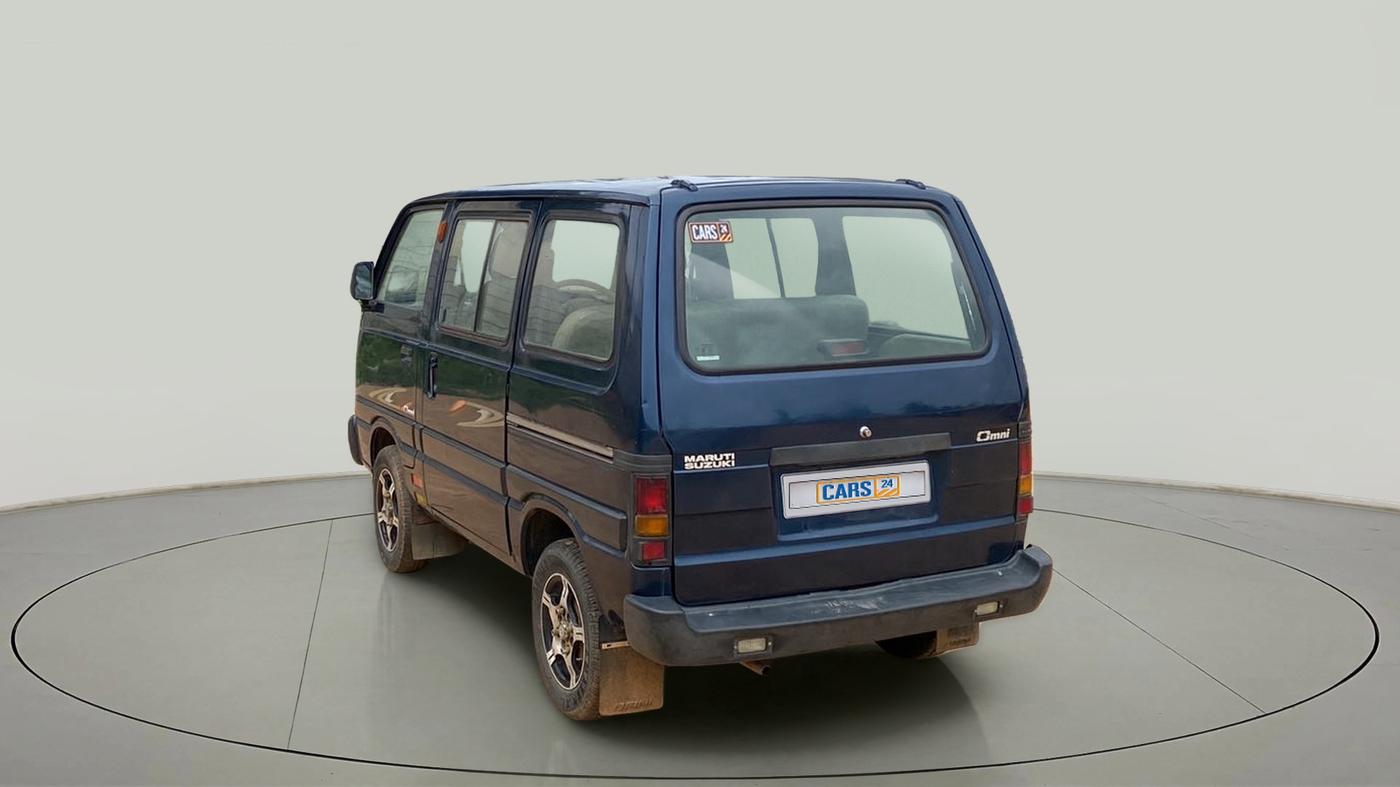 2012 Maruti Omni 5 STR, CNG, Manual, 37,089 km, Left Back Diagonal