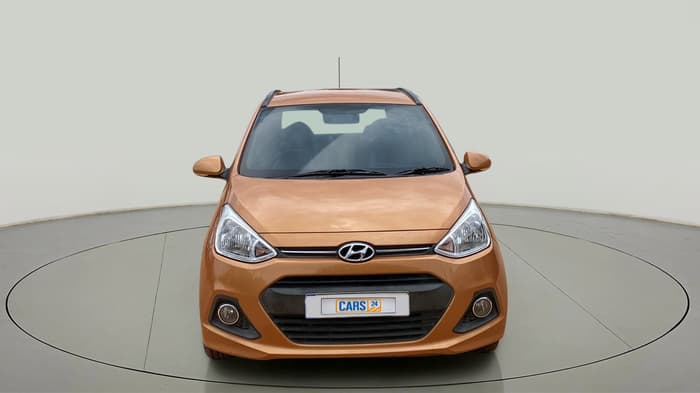 2016 Hyundai Grand i10 ASTA (O) 1.2 KAPPA VTVT, Petrol, Manual, 49,862 km, Front