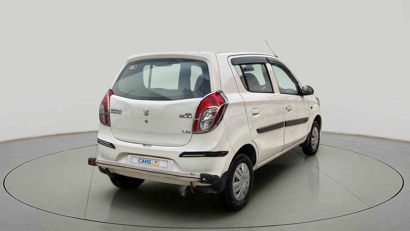 2014 Maruti Alto 800 LXI, Petrol, Manual, 73,060 km, Right Back Diagonal