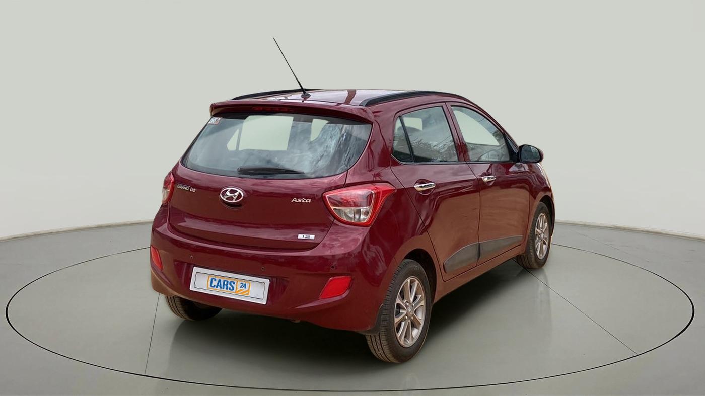 2016 Hyundai Grand i10 ASTA (O) 1.2 KAPPA VTVT, Petrol, Manual, 41,230 km, Right Back Diagonal
