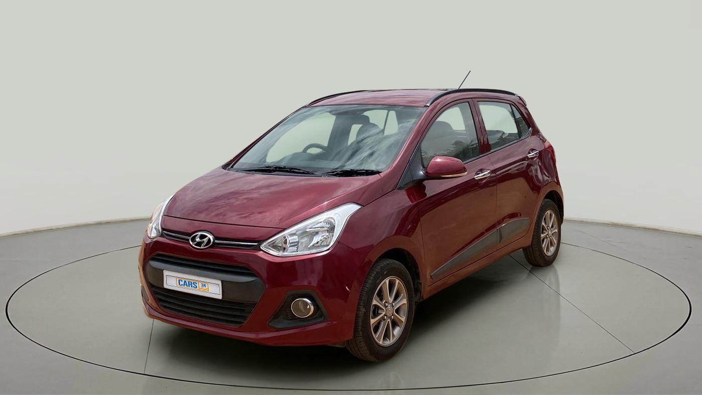 2016 Hyundai Grand i10 ASTA (O) 1.2 KAPPA VTVT, Petrol, Manual, 41,230 km, Left Front Diagonal