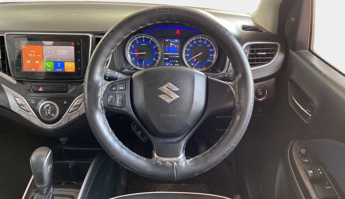 2021 Maruti Baleno ZETA CVT PETROL 1.2, Petrol, Automatic, 32,060 km, Steering Wheel Close Up