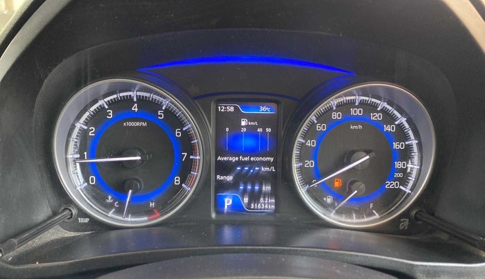 2021 Maruti Baleno ZETA CVT PETROL 1.2, Petrol, Automatic, 32,060 km, Odometer Image