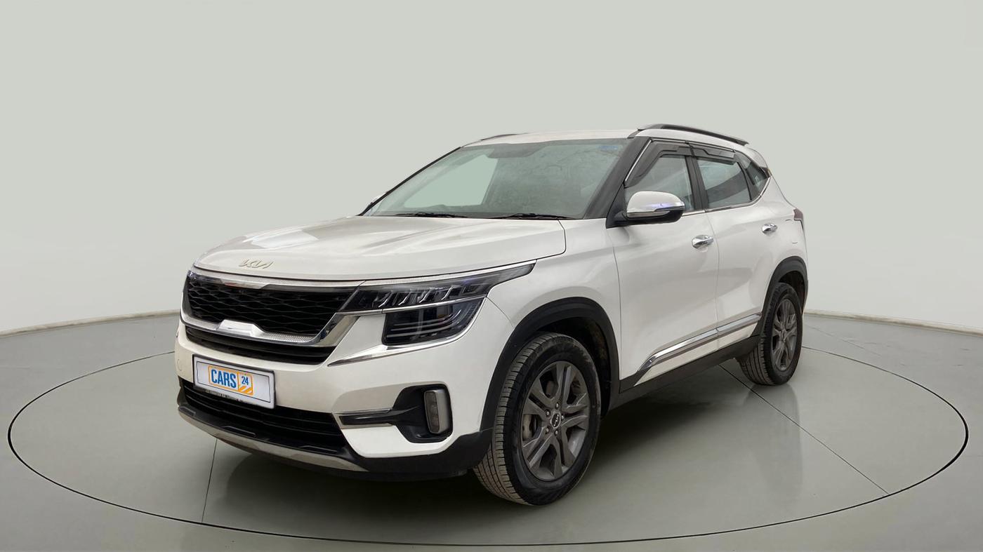2021 KIA SELTOS HTX 1.5 PETROL, Petrol, Manual, 9,184 km, Left Front Diagonal