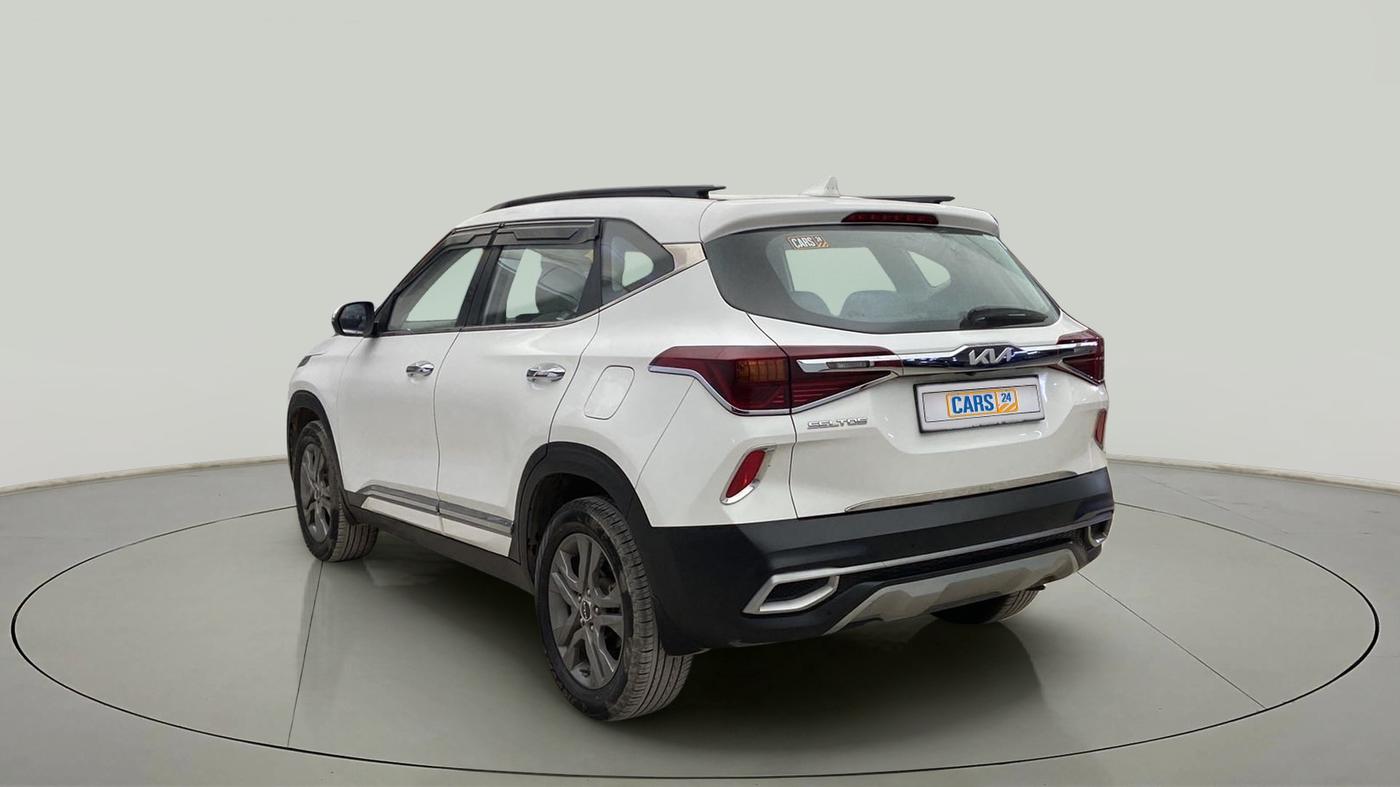2021 KIA SELTOS HTX 1.5 PETROL, Petrol, Manual, 9,184 km, Left Back Diagonal