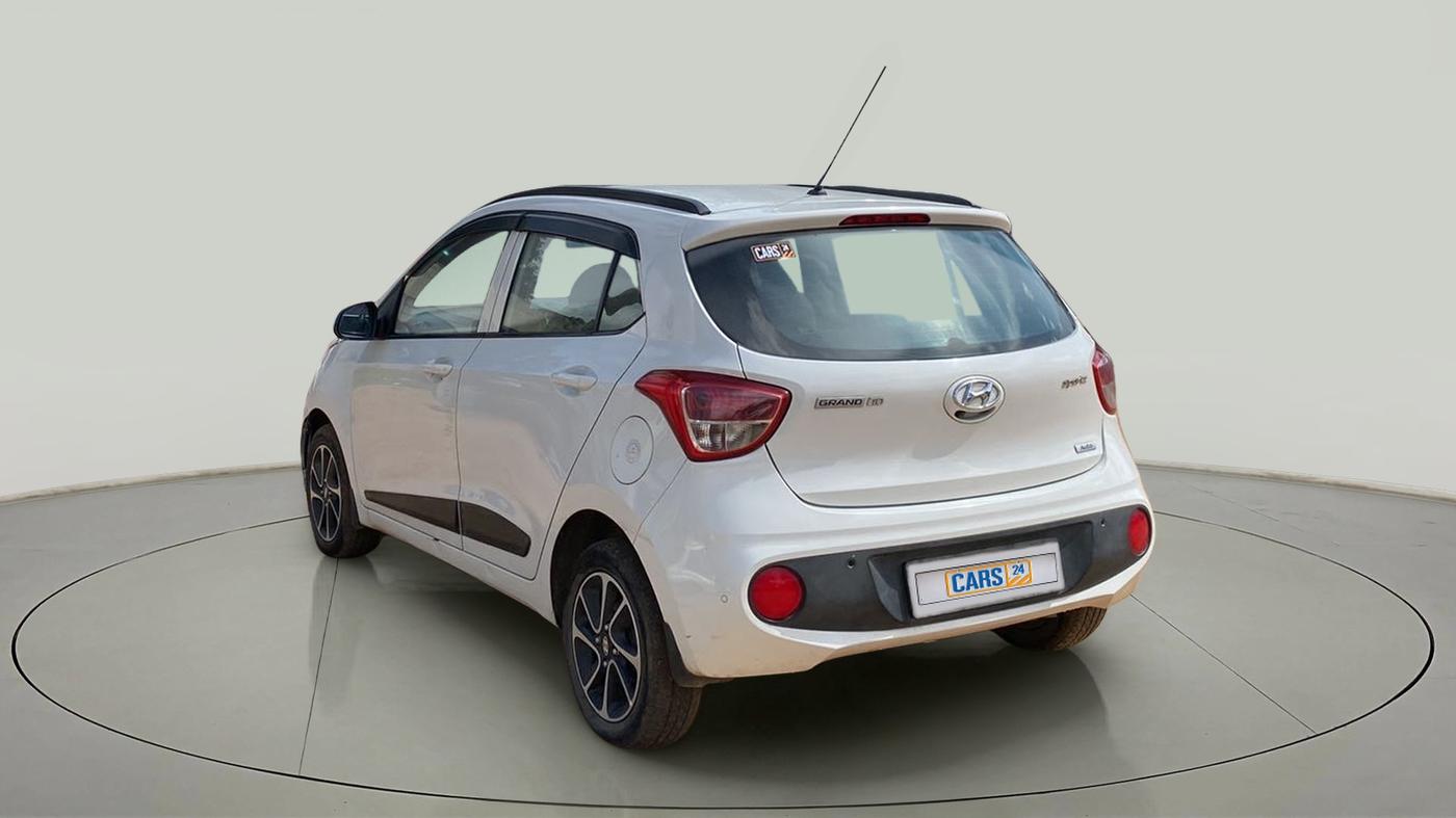 2018 Hyundai Grand i10 SPORTZ AT 1.2 KAPPA VTVT, Petrol, Automatic, 44,904 km, Left Back Diagonal