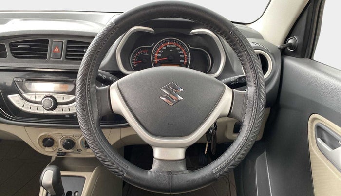2015 Maruti Alto K10 VXI AMT, Petrol, Automatic, 31,342 km, Steering Wheel Close Up