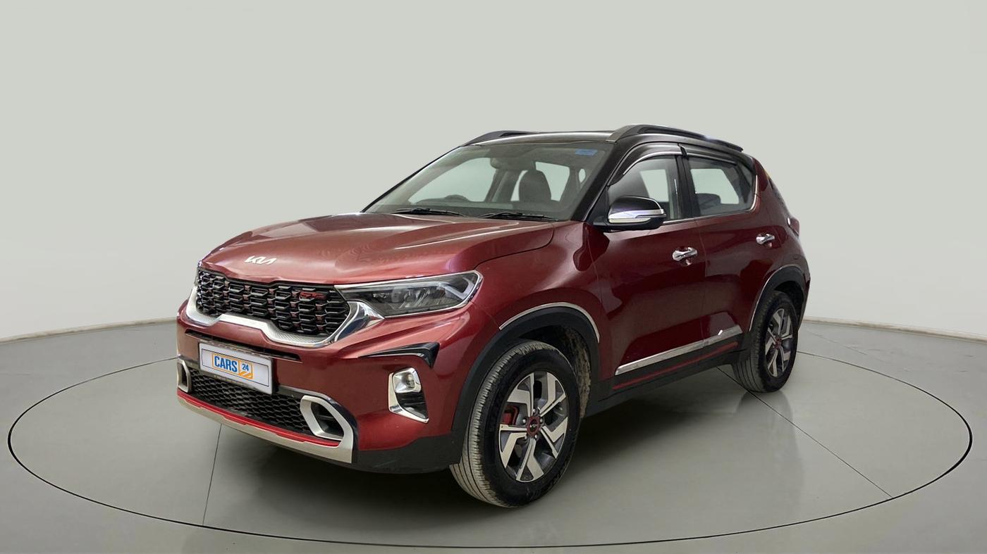 2022 KIA SONET GTX PLUS 1.0 IMT, Petrol, Manual, 22,732 km, Left Front Diagonal