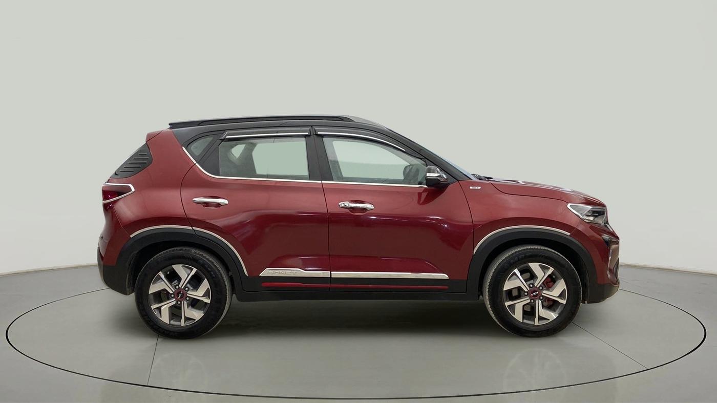2022 KIA SONET GTX PLUS 1.0 IMT, Petrol, Manual, 22,732 km, Right Side View