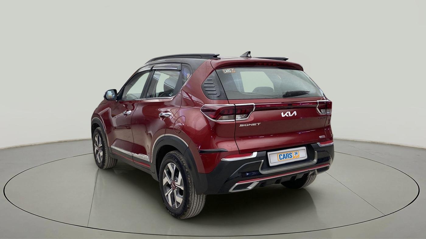 2022 KIA SONET GTX PLUS 1.0 IMT, Petrol, Manual, 22,732 km, Left Back Diagonal