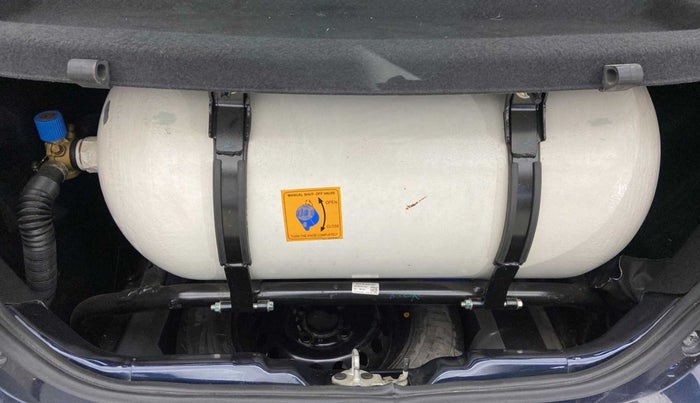2022 Tata Tiago XM CNG, CNG, Manual, 8,031 km, Boot Inside