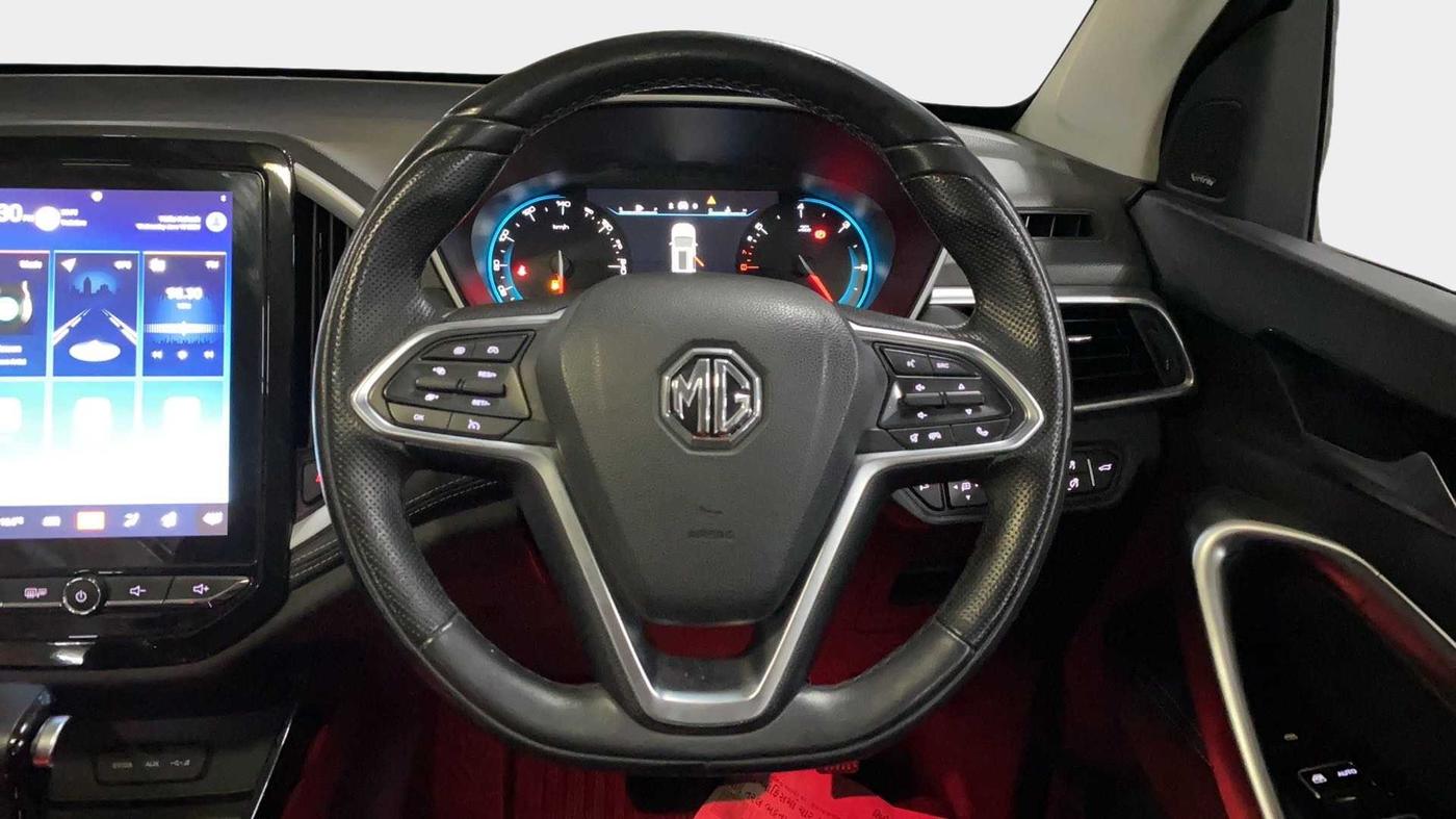 2019 MG HECTOR SHARP 1.5 DCT PETROL, CNG, Automatic, 33,137 km, Steering Wheel Close Up