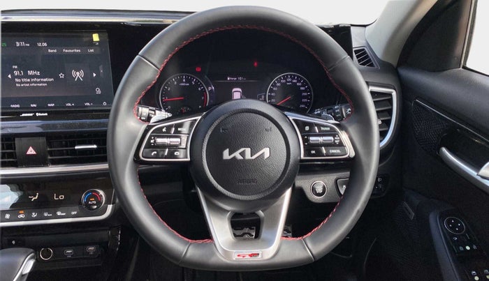 2023 KIA SELTOS GTX PLUS DCT 1.4 PETROL, Petrol, Automatic, 6,676 km, Steering Wheel Close Up