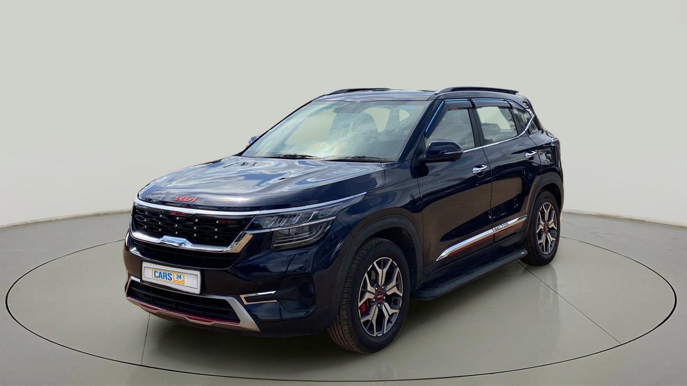 2023 KIA SELTOS GTX PLUS DCT 1.4 PETROL, Petrol, Automatic, 6,676 km, Left Front Diagonal