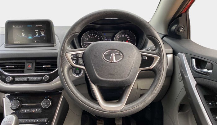 2017 Tata NEXON XZ PLUS PETROL DUAL TONE, Petrol, Manual, 17,466 km, Steering Wheel Close Up
