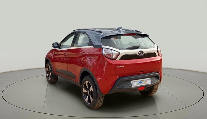 2017 Tata NEXON XZ PLUS PETROL DUAL TONE, Petrol, Manual, 17,466 km, Left Back Diagonal