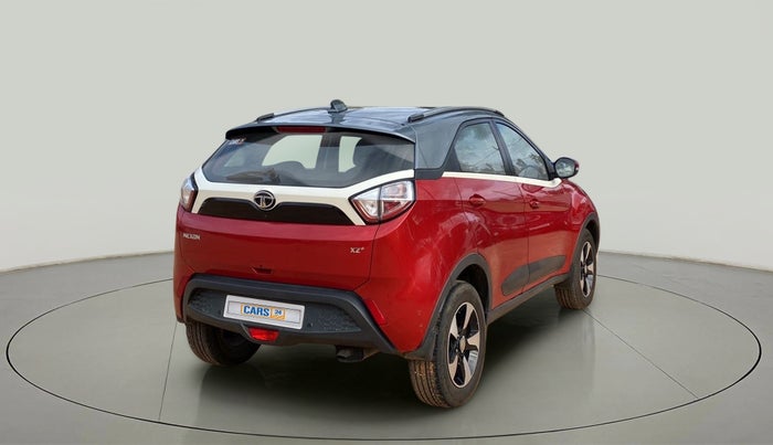 2017 Tata NEXON XZ PLUS PETROL DUAL TONE, Petrol, Manual, 17,466 km, Right Back Diagonal