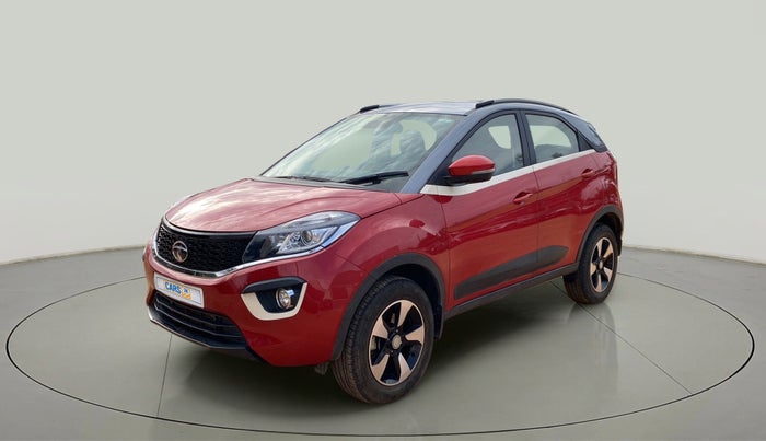 2017 Tata NEXON XZ PLUS PETROL DUAL TONE, Petrol, Manual, 17,466 km, Left Front Diagonal