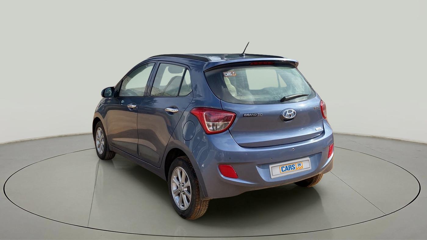 2014 Hyundai Grand i10 ASTA AT 1.2 KAPPA VTVT, Petrol, Automatic, 45,424 km, Left Back Diagonal