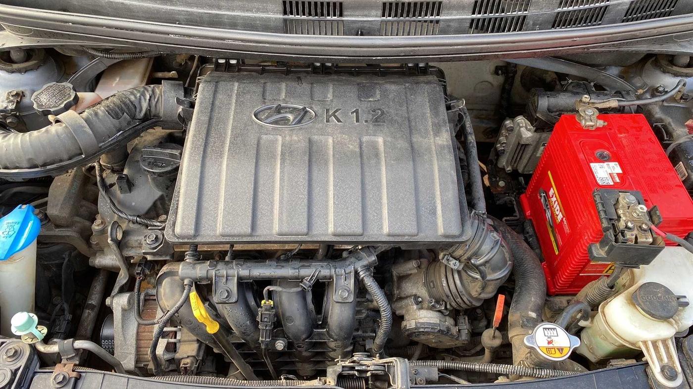 2014 Hyundai Grand i10 ASTA AT 1.2 KAPPA VTVT, Petrol, Automatic, 45,424 km, Open Bonet