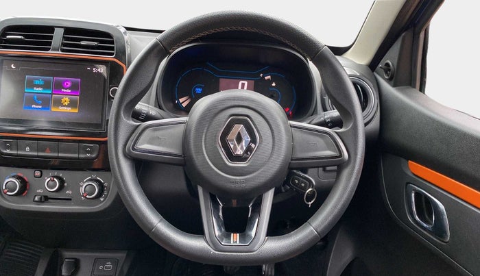 2021 Renault Kwid CLIMBER 1.0 AMT (O), Petrol, Automatic, 29,639 km, Steering Wheel Close Up