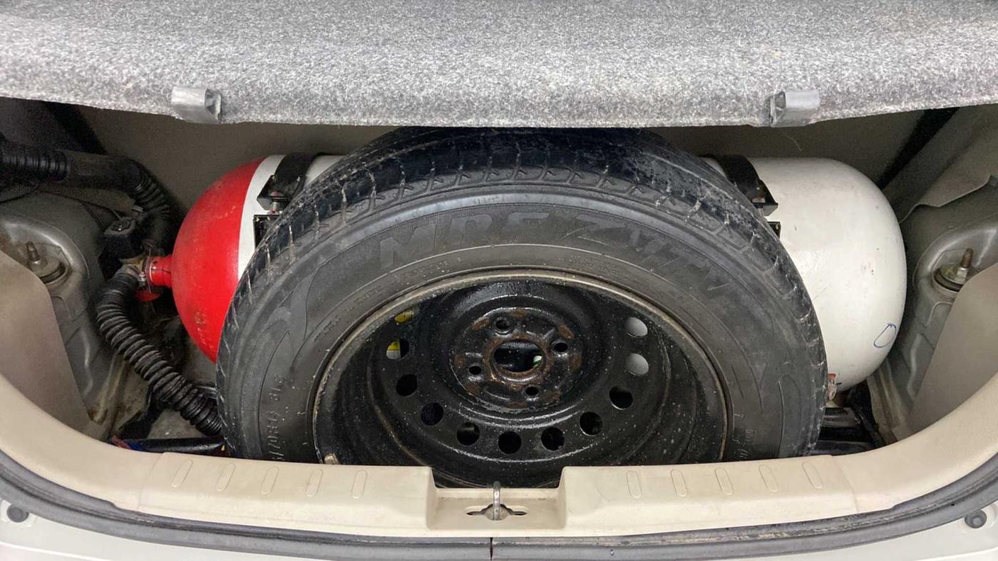 2018 Maruti Celerio VXI (O) CNG, CNG, Manual, 58,263 km, Boot Inside