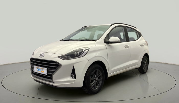 2020 Hyundai GRAND I10 NIOS SPORTZ AMT 1.2 KAPPA VTVT, Petrol, Automatic, 22,590 km, Left Front Diagonal
