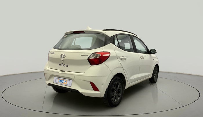 2020 Hyundai GRAND I10 NIOS SPORTZ AMT 1.2 KAPPA VTVT, Petrol, Automatic, 22,590 km, Right Back Diagonal