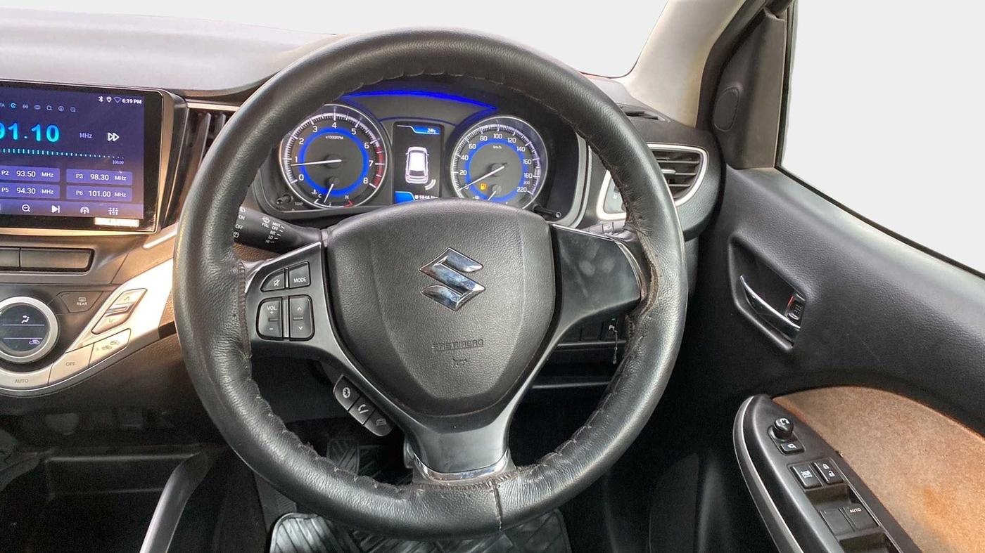 2016 Maruti Baleno ZETA PETROL 1.2, Petrol, Manual, 53,946 km, Steering Wheel Close Up