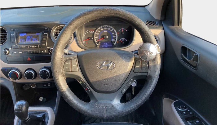 2019 Hyundai Grand i10 MAGNA 1.2 KAPPA VTVT, Petrol, Manual, 47,268 km, Steering Wheel Close Up