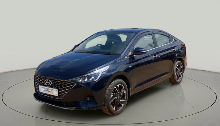 2021 Hyundai Verna SX (O) 1.5 VTVT IVT, Petrol, Automatic, 27,492 km, Left Front Diagonal