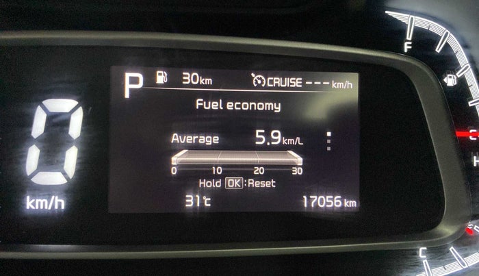 2022 KIA SONET HTX ANNIVERSARY EDITION 1.0 DCT, Petrol, Automatic, 17,035 km, Odometer Image