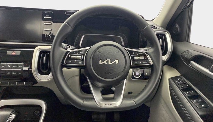 2022 KIA SONET HTX ANNIVERSARY EDITION 1.0 DCT, Petrol, Automatic, 17,035 km, Steering Wheel Close Up
