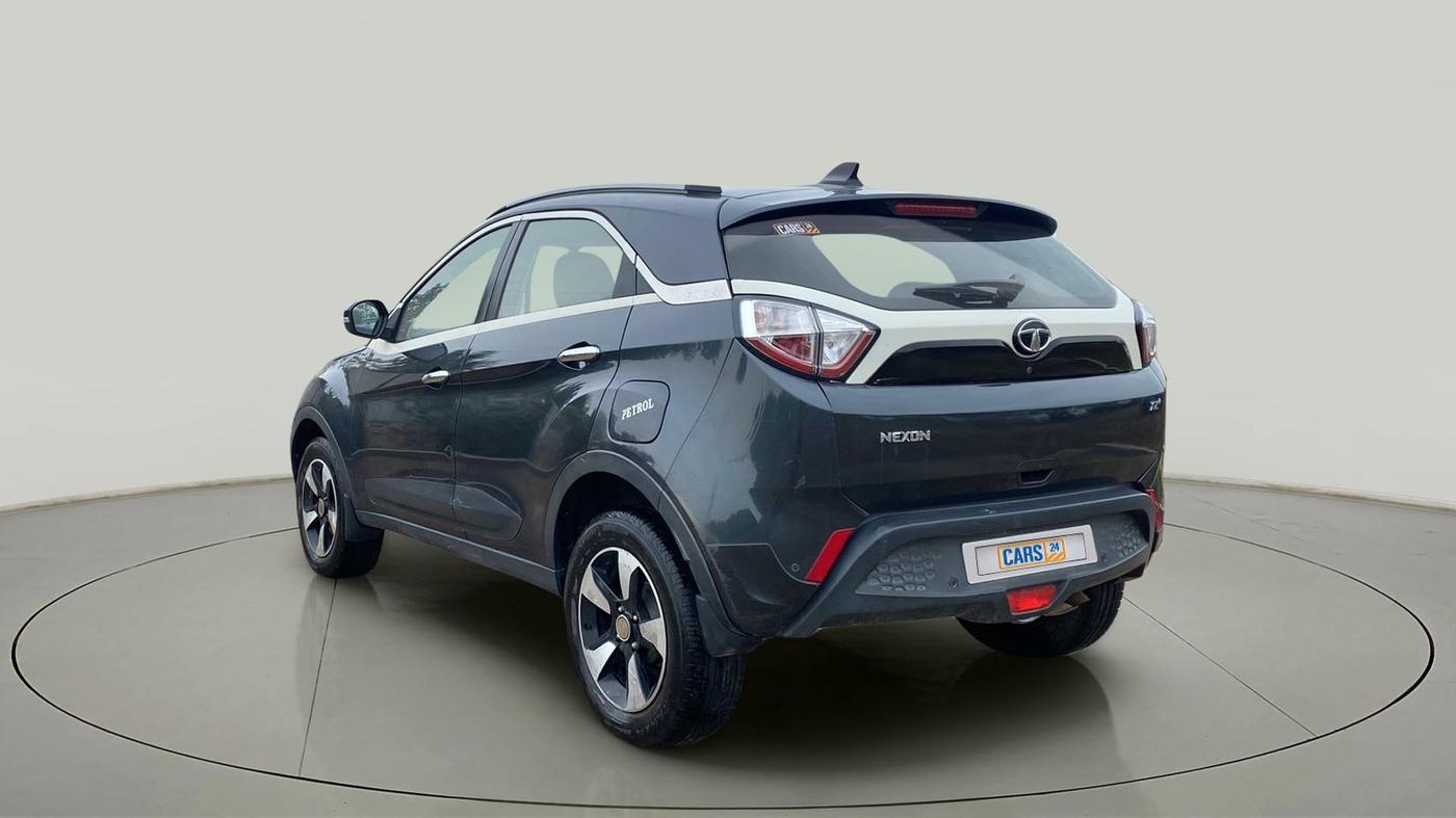 2018 Tata NEXON XZ PLUS PETROL, Petrol, Manual, 26,661 km, Left Back Diagonal