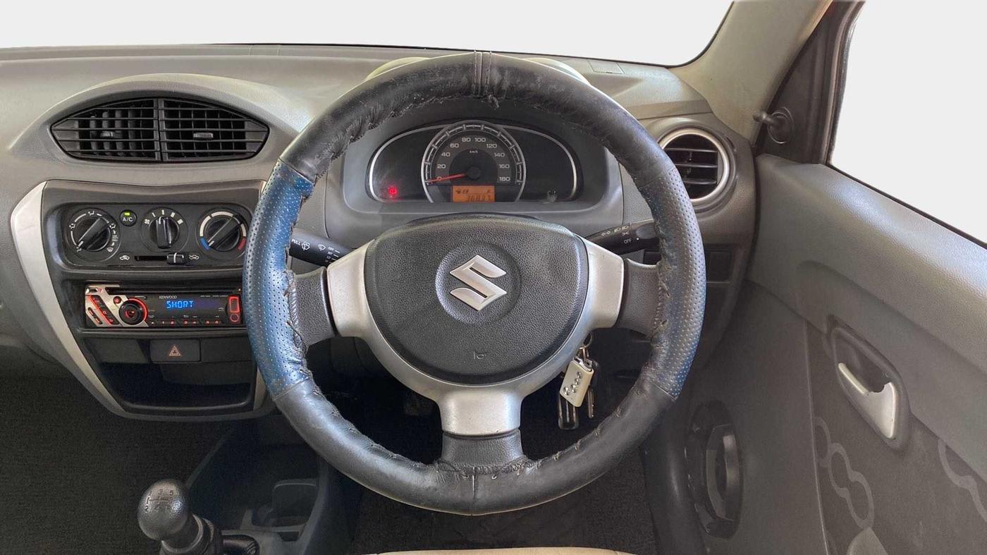 2013 Maruti Alto 800 LXI, Petrol, Manual, 36,829 km, Steering Wheel Close Up