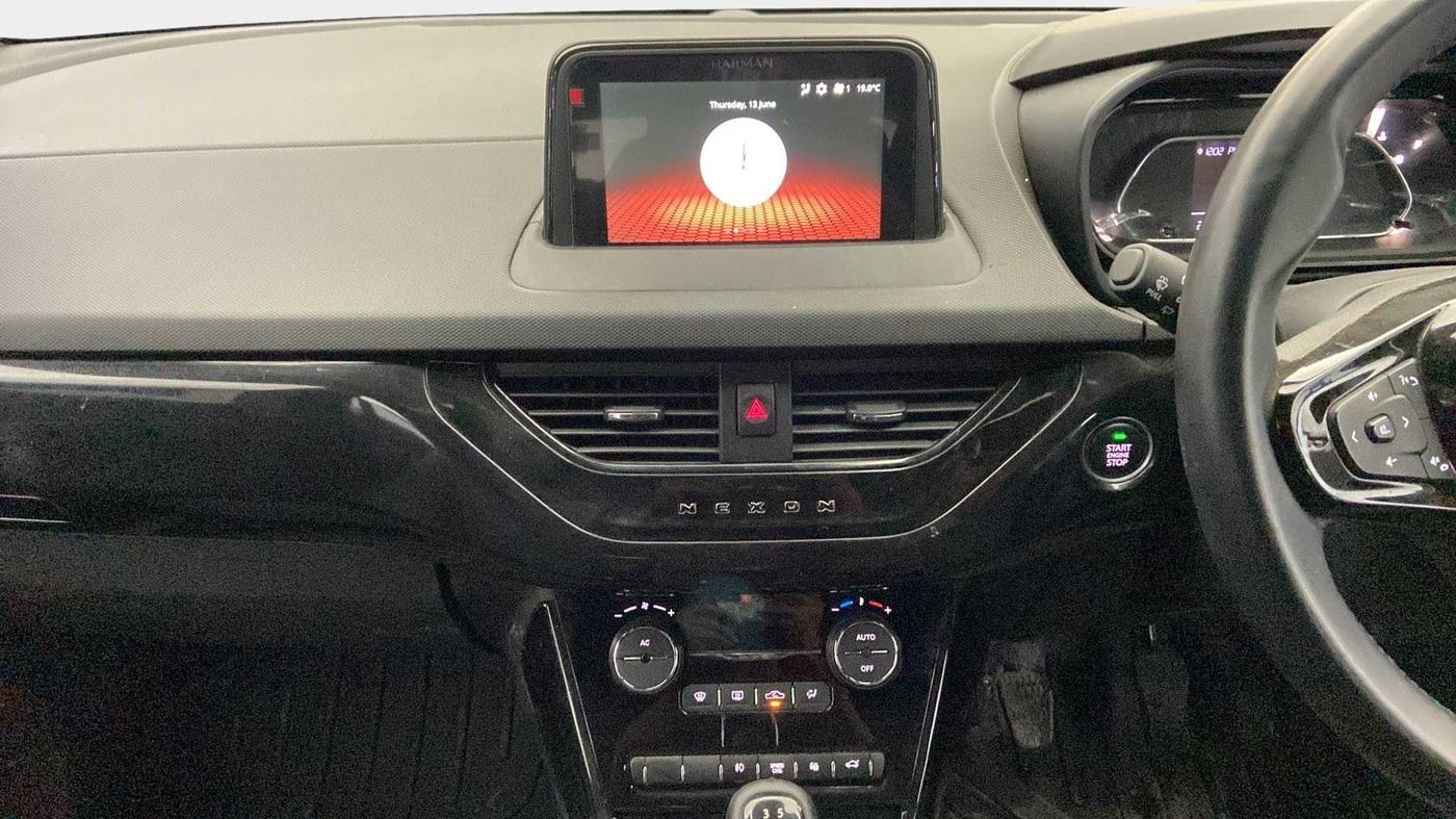 2022 Tata NEXON XZ PLUS (O) PETROL DARK EDITION, Petrol, Manual, 26,618 km, Air Conditioner