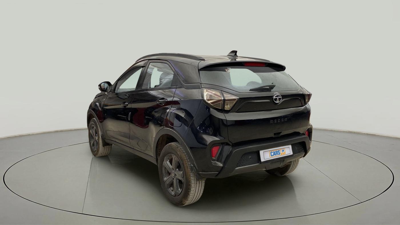 2022 Tata NEXON XZ PLUS (O) PETROL DARK EDITION, Petrol, Manual, 26,618 km, Left Back Diagonal