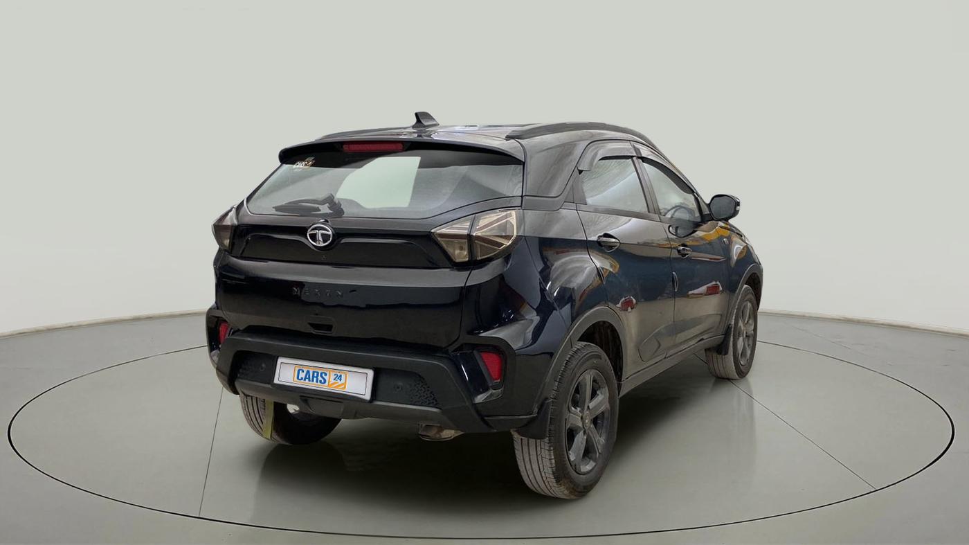 2022 Tata NEXON XZ PLUS (O) PETROL DARK EDITION, Petrol, Manual, 26,618 km, Right Back Diagonal