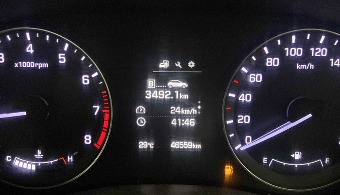 2016 Hyundai Elite i20 ASTA 1.2, Petrol, Manual, 46,532 km, Odometer Image