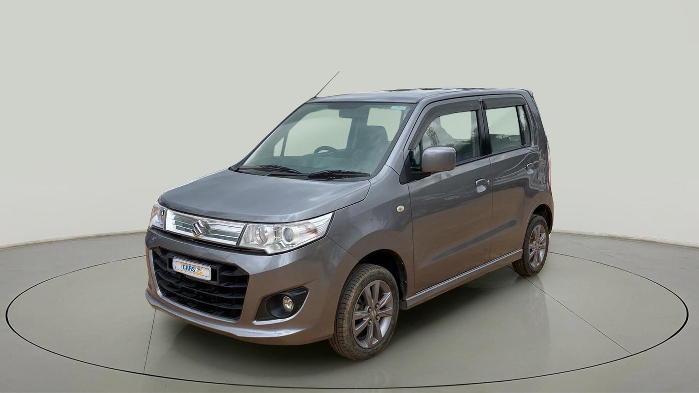 2017 Maruti Wagon R 1.0 VXI, Petrol, Manual, 63,537 km, Left Front Diagonal