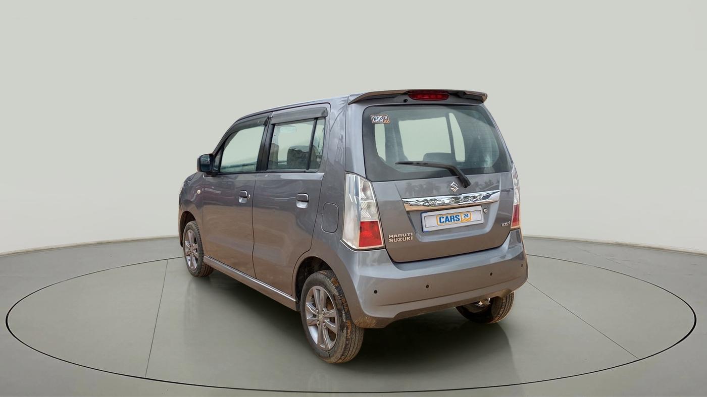 2017 Maruti Wagon R 1.0 VXI, Petrol, Manual, 63,537 km, Left Back Diagonal