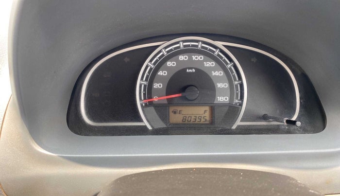 2015 Maruti Alto 800 VXI, Petrol, Manual, 80,305 km, Odometer Image