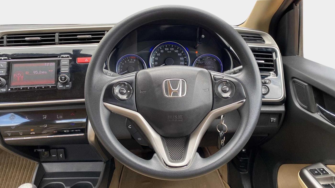 2015 Honda City 1.5L I-VTEC V MT, Petrol, Manual, 44,877 km, Steering Wheel Close Up